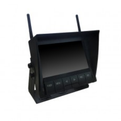 Durite 0-775-58 7" Wireless QUAD Integral SD Card DVR CCTV Monitor (4 camera inputs with split view) - 12/24V PN: 0-775-58